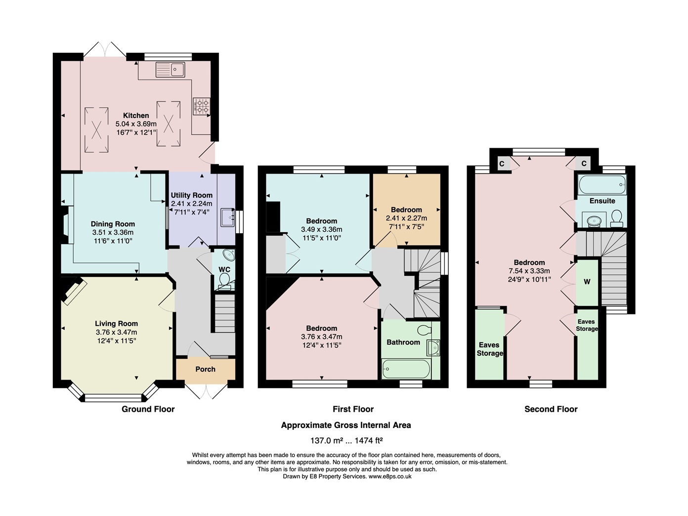 Lincoln Road, Oxford floorplan