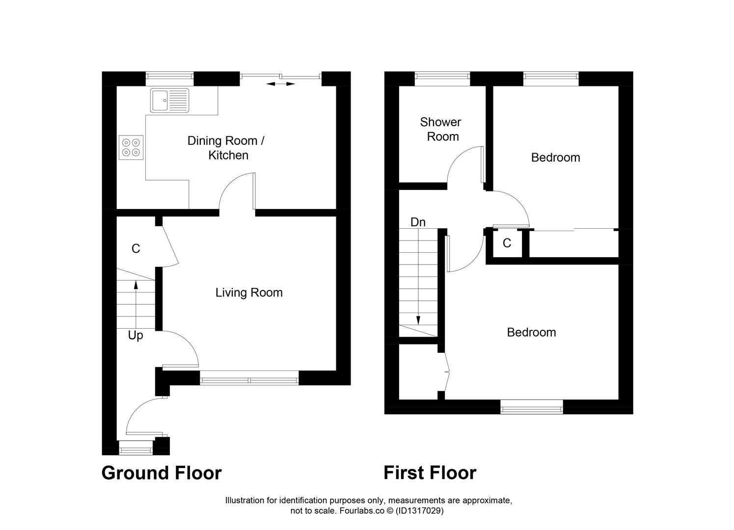 27, Loyne Court, Glenrothes floorplan