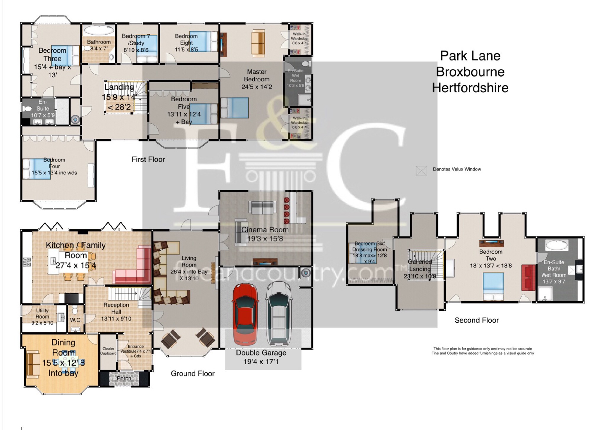 8 Bedrooms Detached house for sale in Park Lane, Broxbourne, Hertfordshire EN10