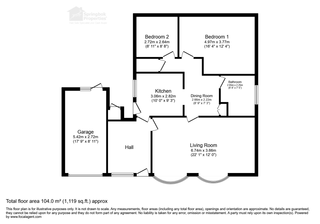 Puddle Hill, Stafford floorplan