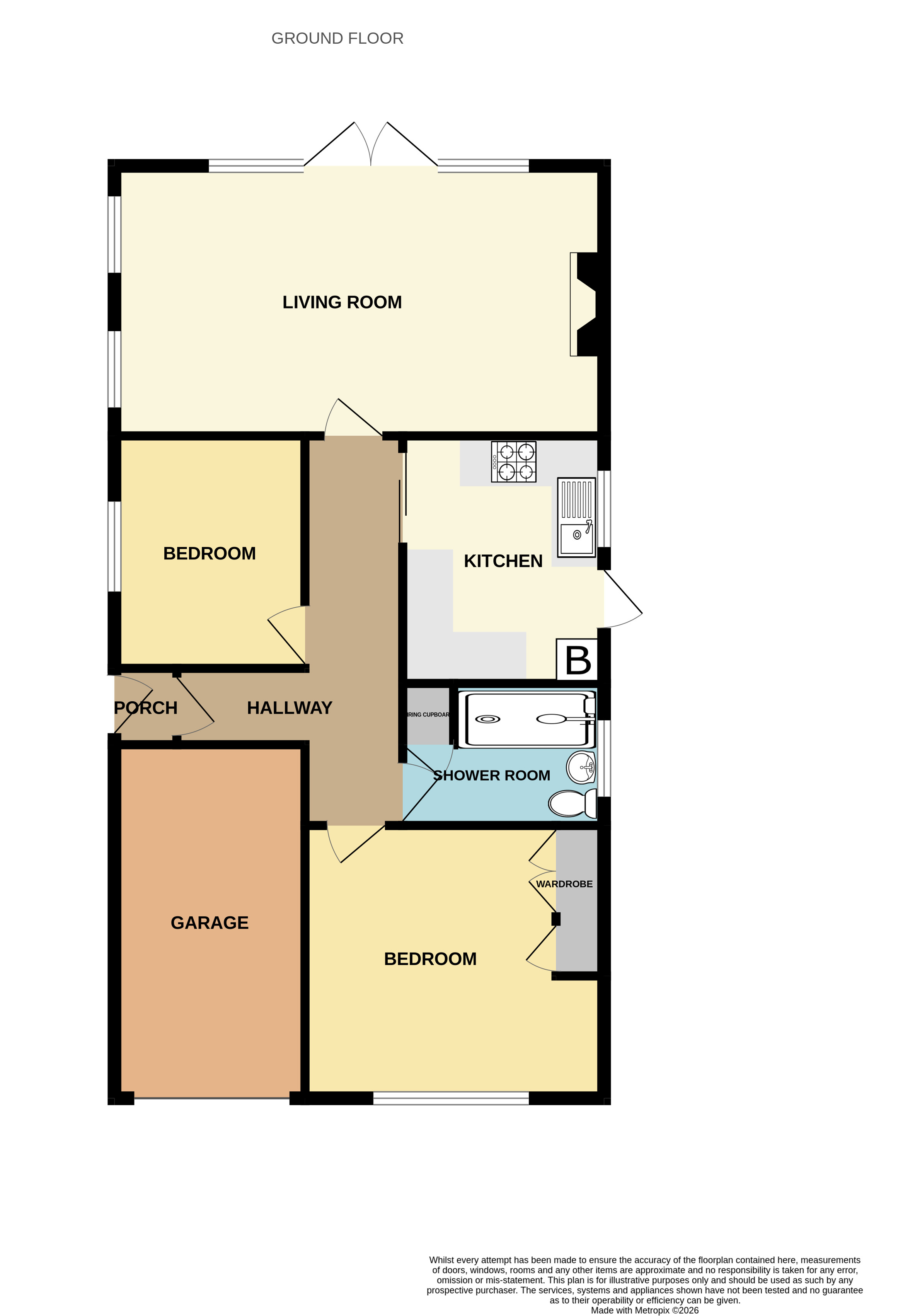 187, Wakering Road, Shoeburyness/Great Wakering Borders floorplan
