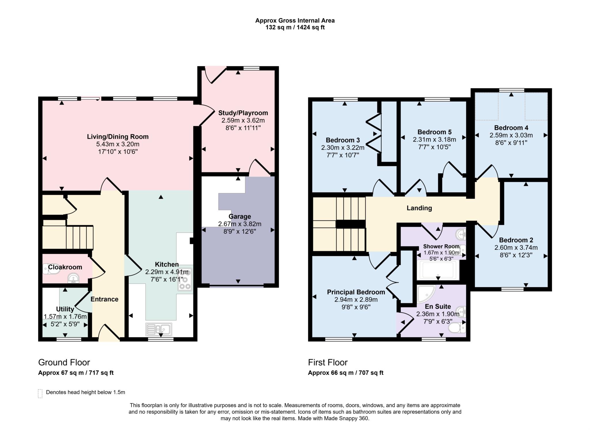 2, Brensham Court, Tewkesbury floorplan