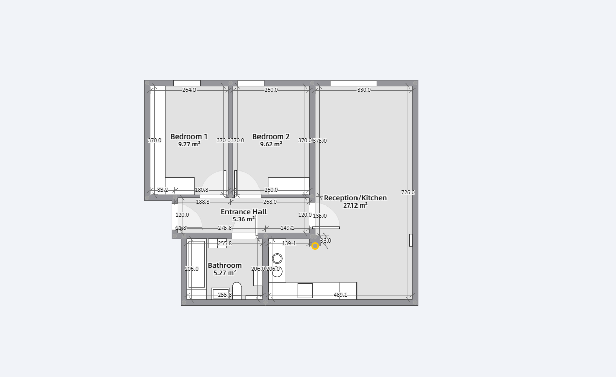 22-24, Mowlem Street, London floorplan