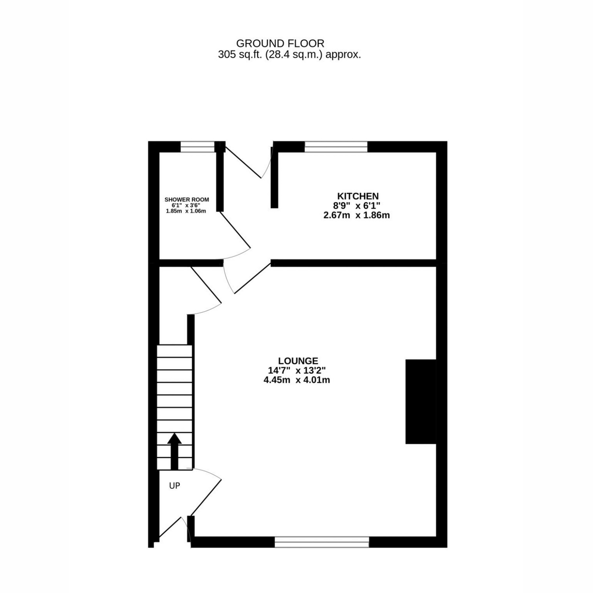 15, Roseberry Street, County Durham floorplan