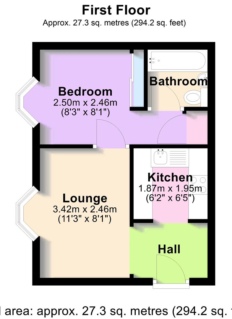 41, Firdale Road, Northwich floorplan