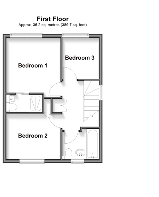 Quarry Way Southwater, Horsham floorplan