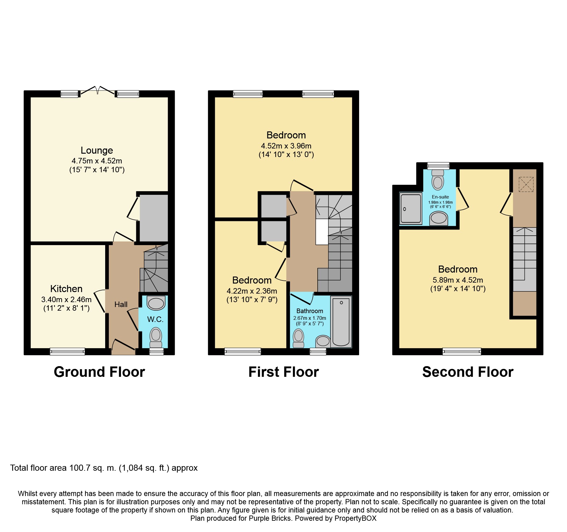 3 Bedrooms Terraced house for sale in Regent Place, Wakefield WF3