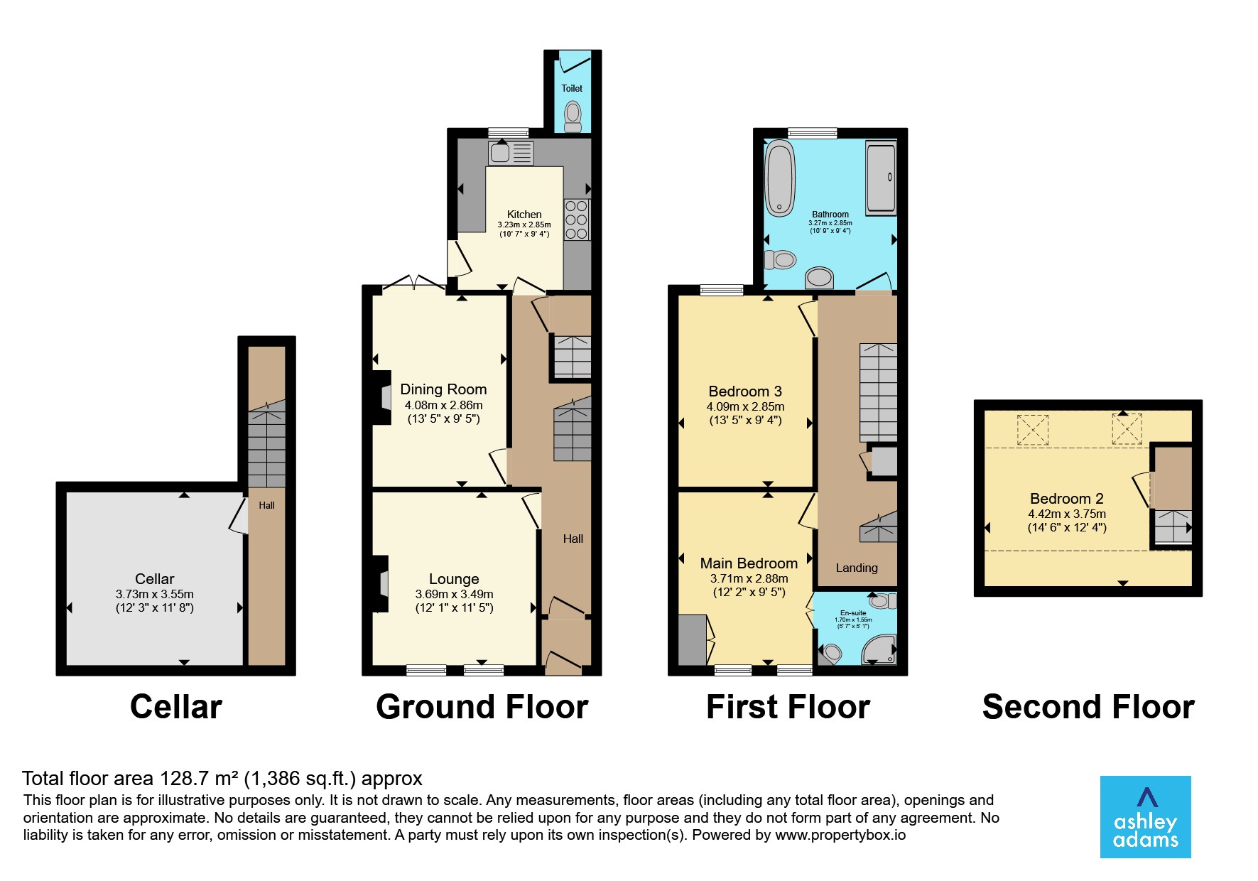 10, Otter Street, Derby floorplan