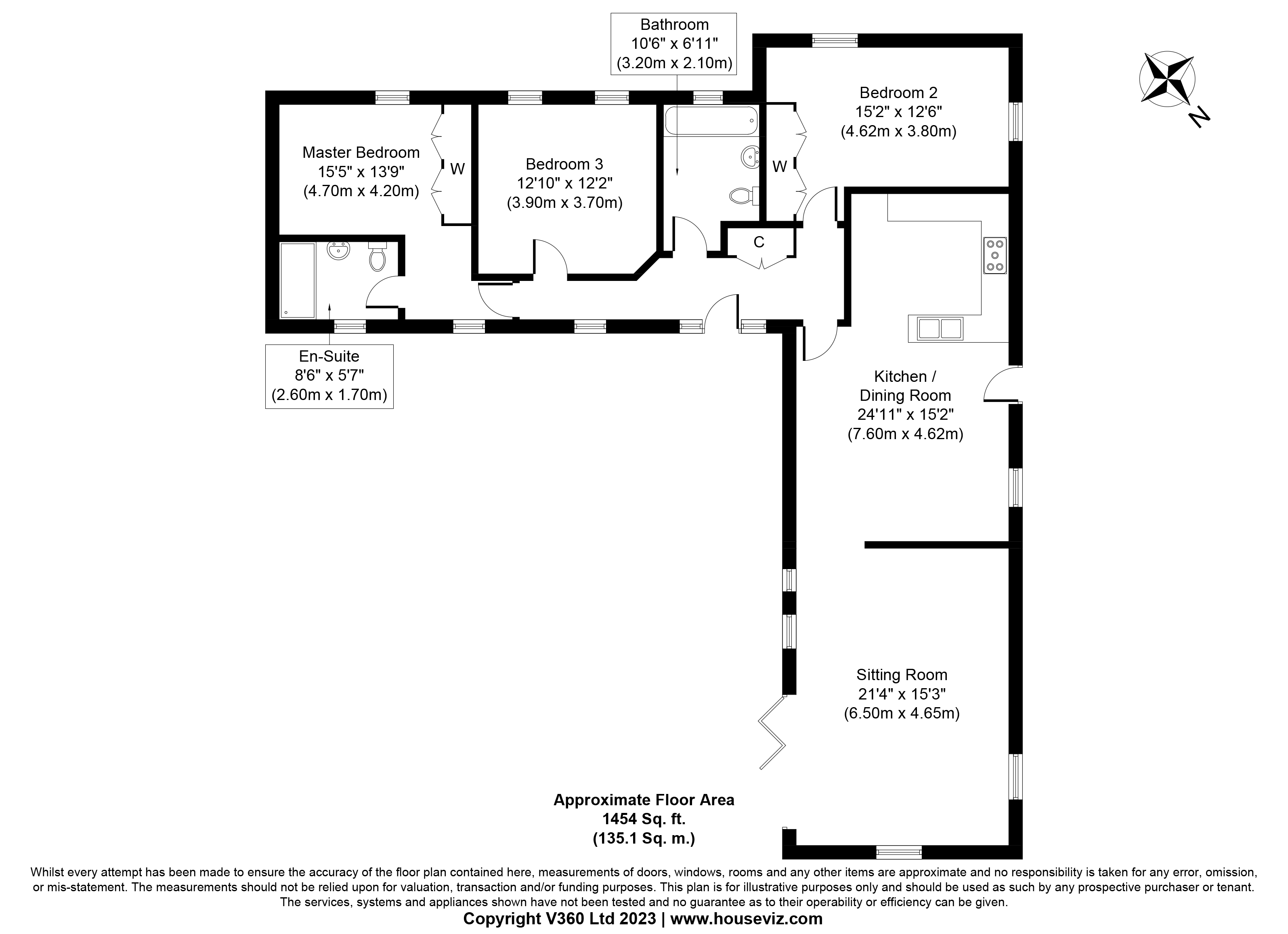 1 The Old Grainbarn, Hinton Hall Lane, Ely floorplan