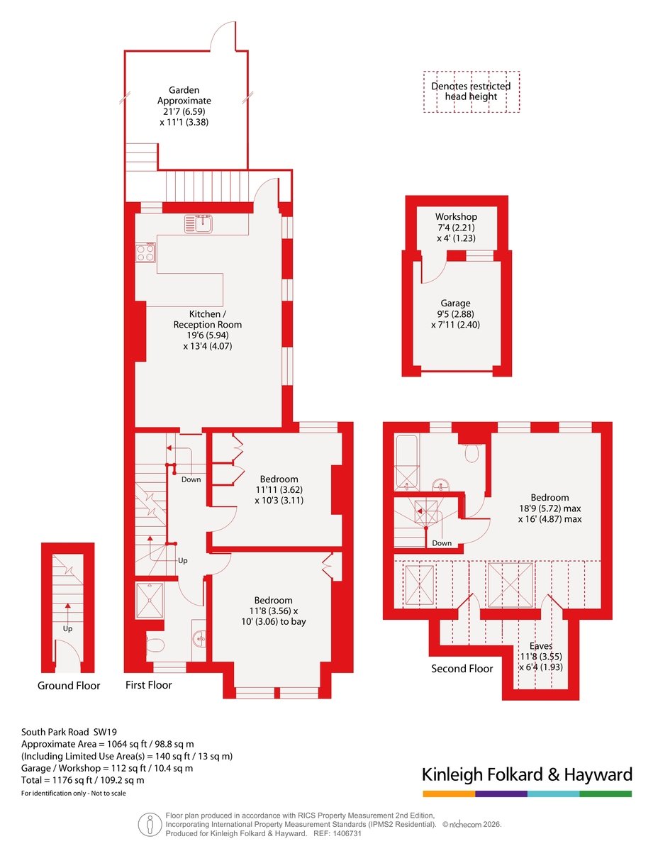 107a,, South Park Road, London floorplan