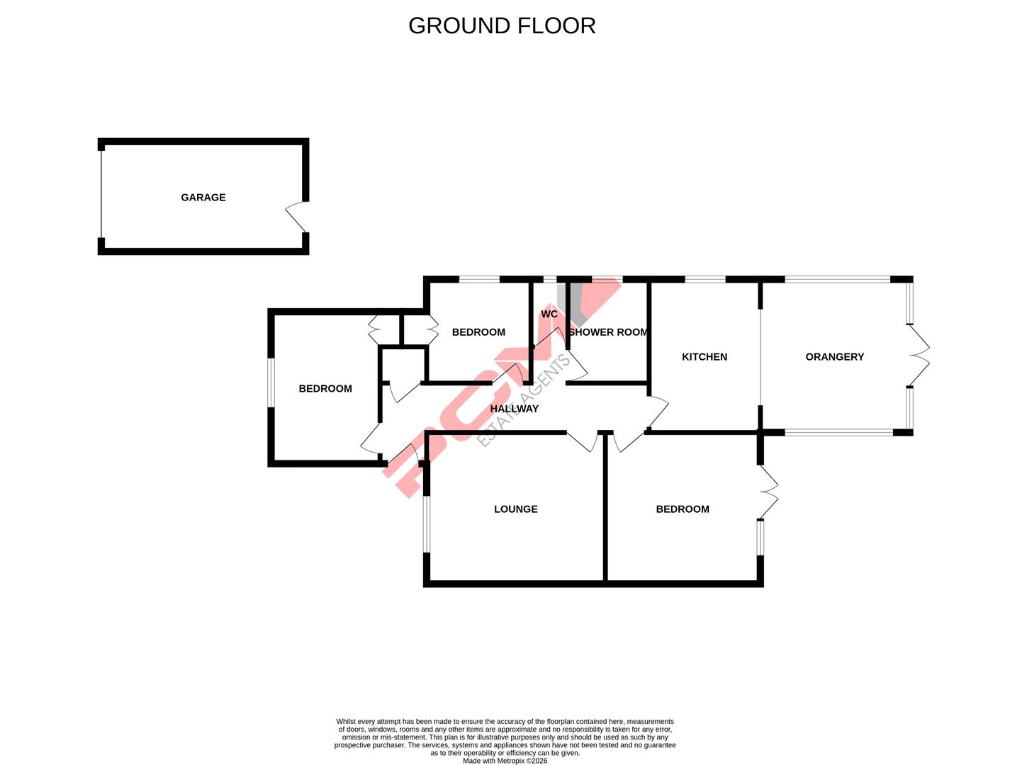 7, Barham Close, Hastings floorplan
