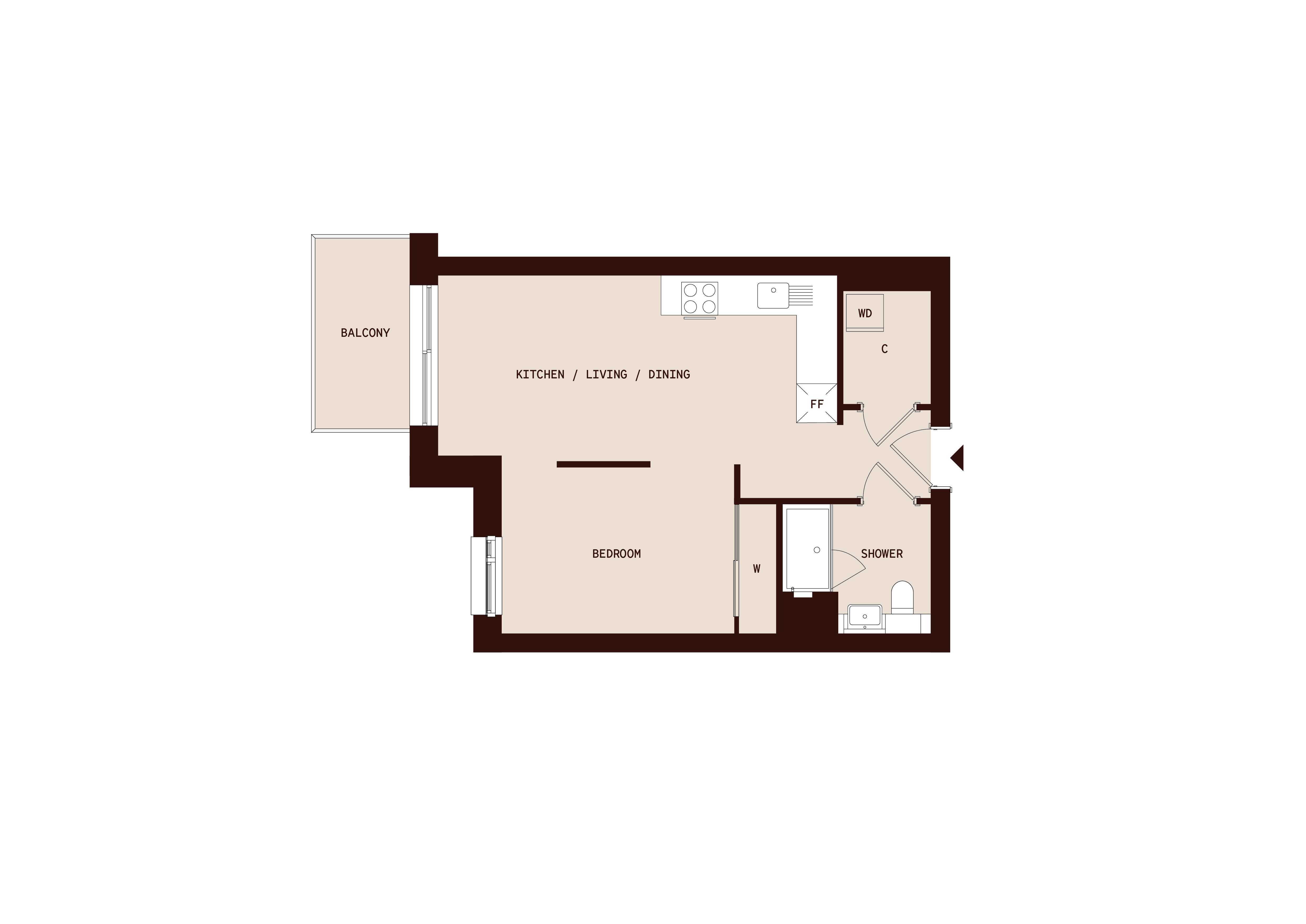 21 Beaufort Square, Colindale floorplan