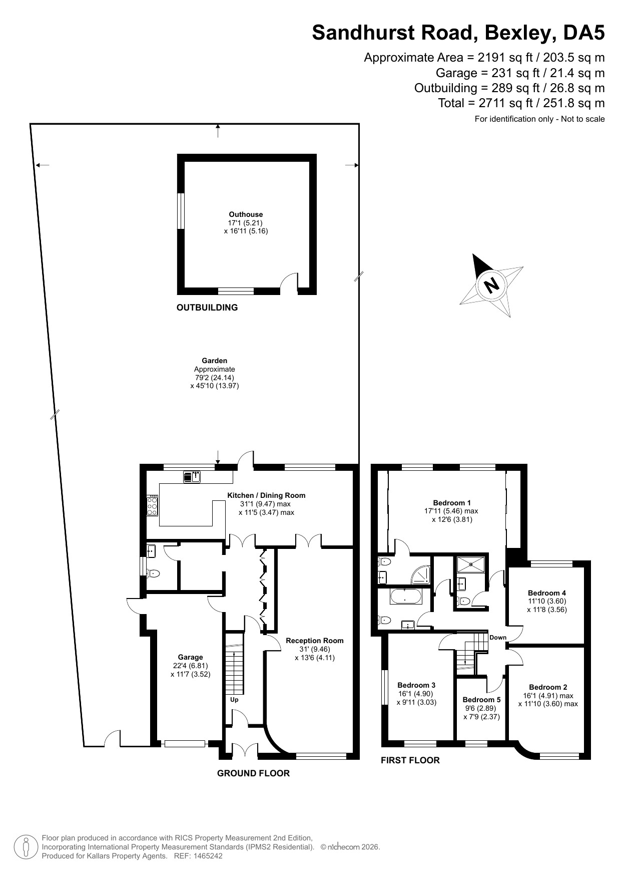 25 Sandhurst Road, Bexley, Kent floorplan