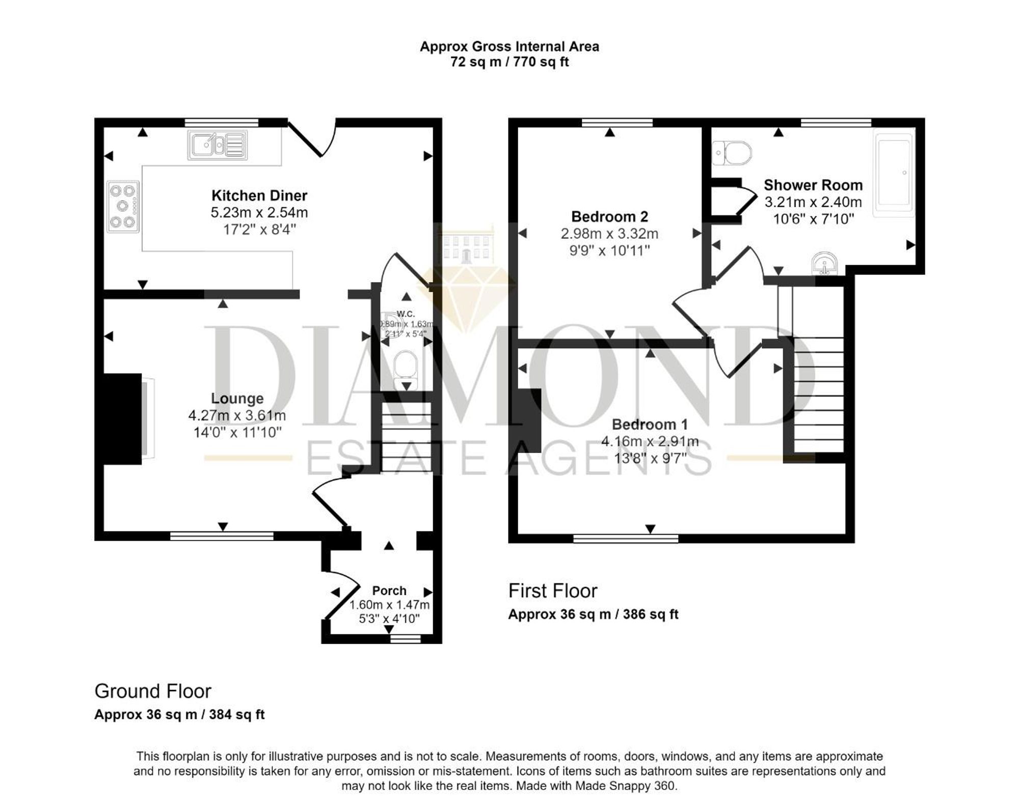 10 Broad Lane, Tiverton floorplan