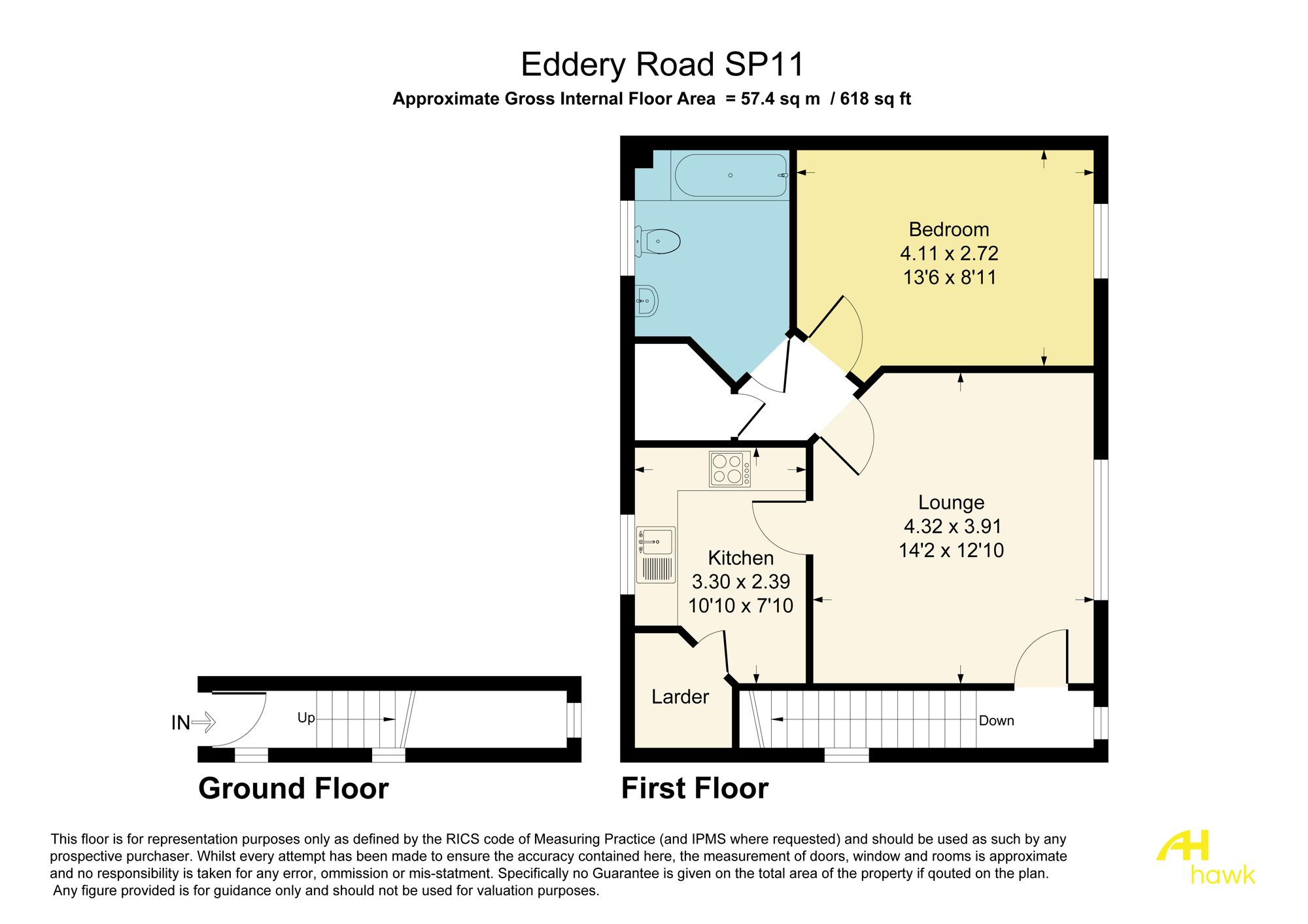7 Eddery Road, Andover floorplan