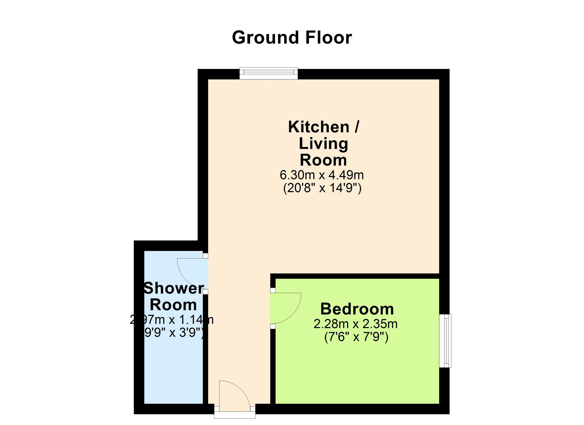 Flat 6, Three Horse Shoes, Turlake House Three Horse Shoes, Exeter floorplan