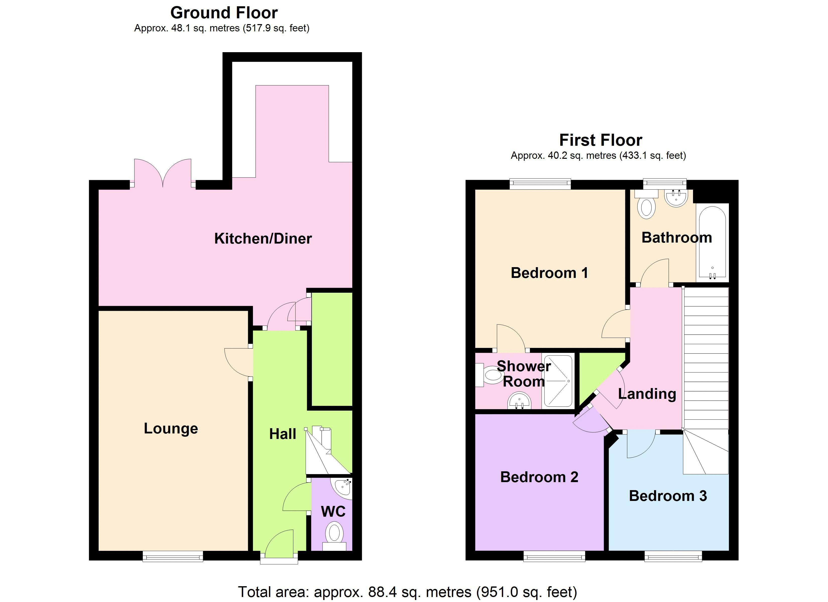 3 Bedrooms Terraced house for sale in Sparrow Street, Yarnbrook, Trowbridge BA14