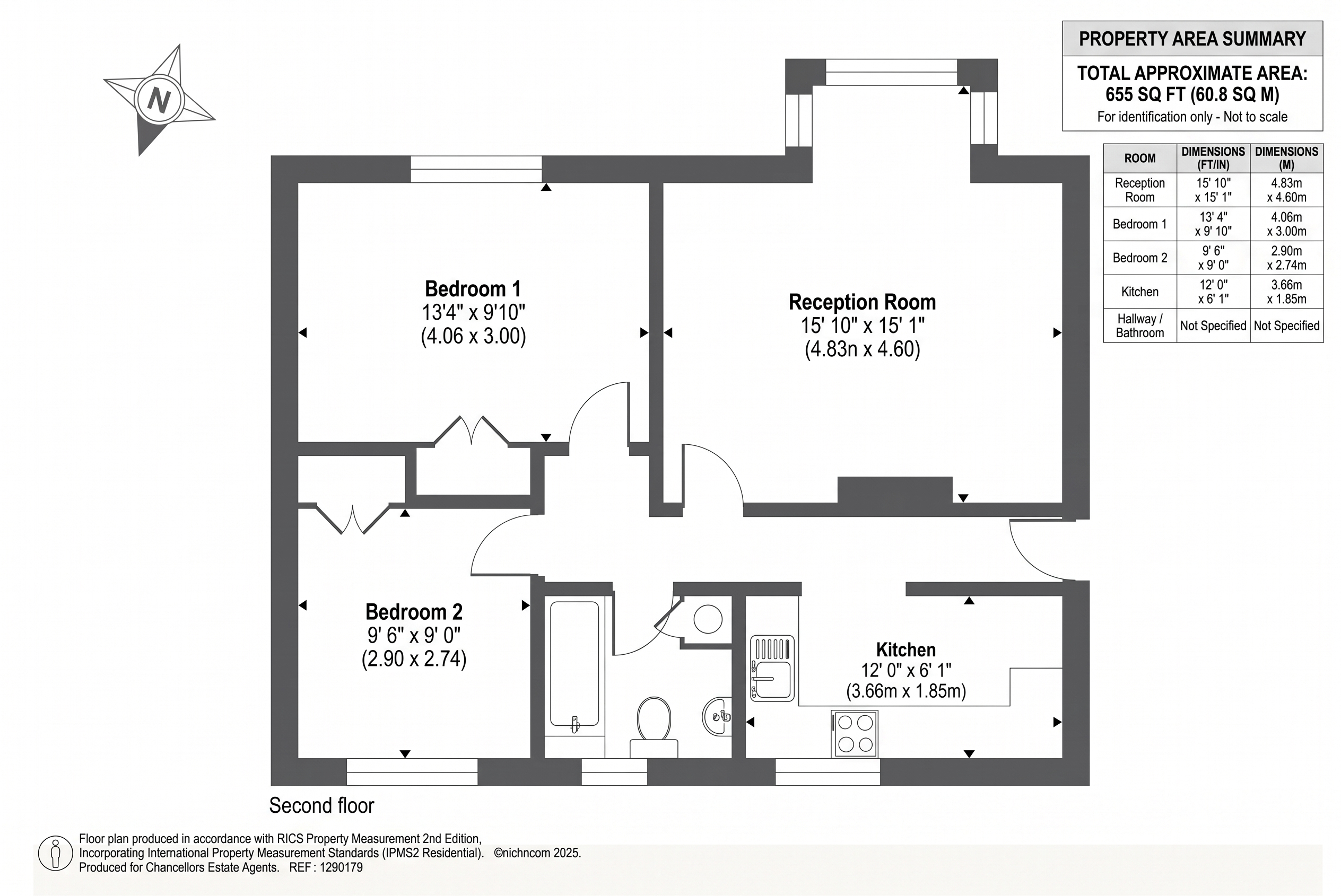 50, Beverley Court, Sunningdale floorplan