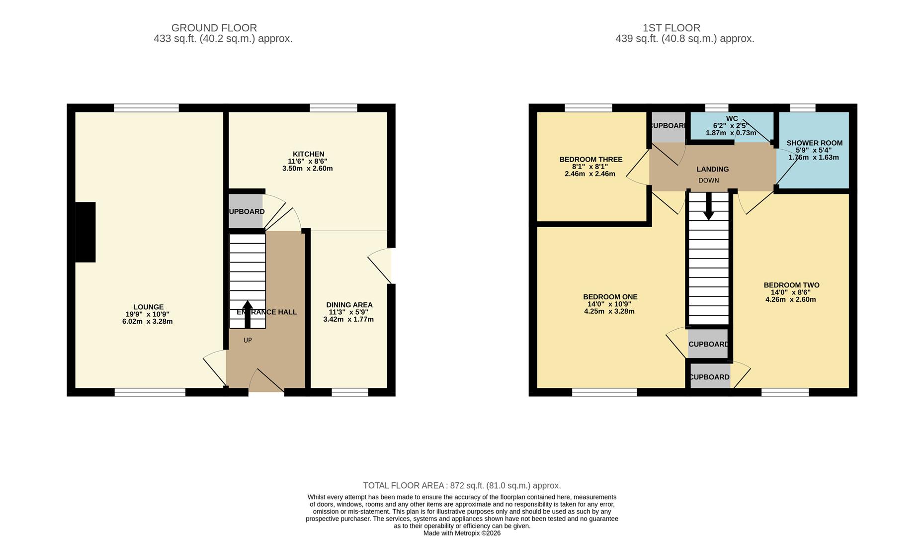 49, Cranmer Road, Newark floorplan