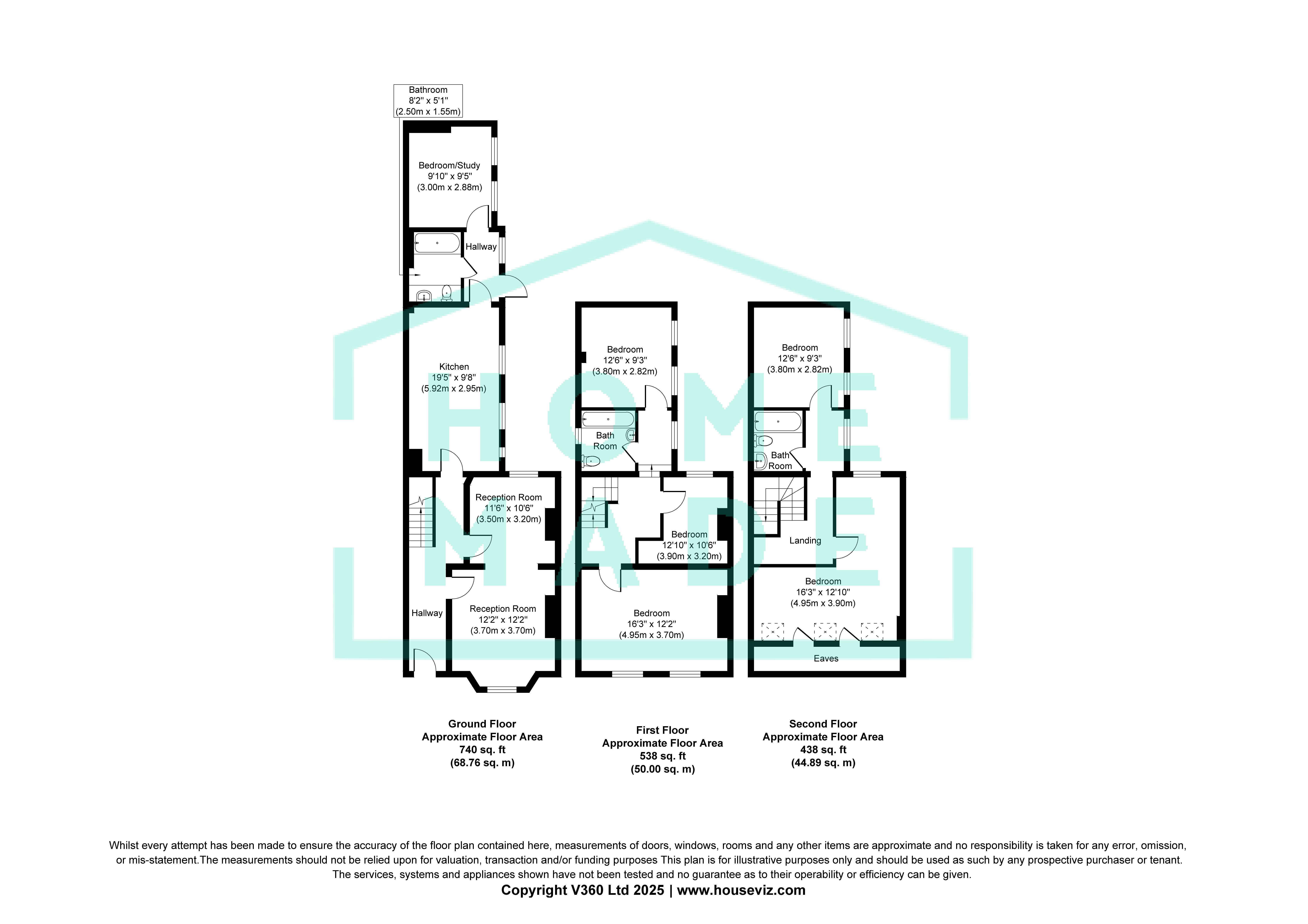 25A, Graham Road, London, SW19 3SW, London floorplan