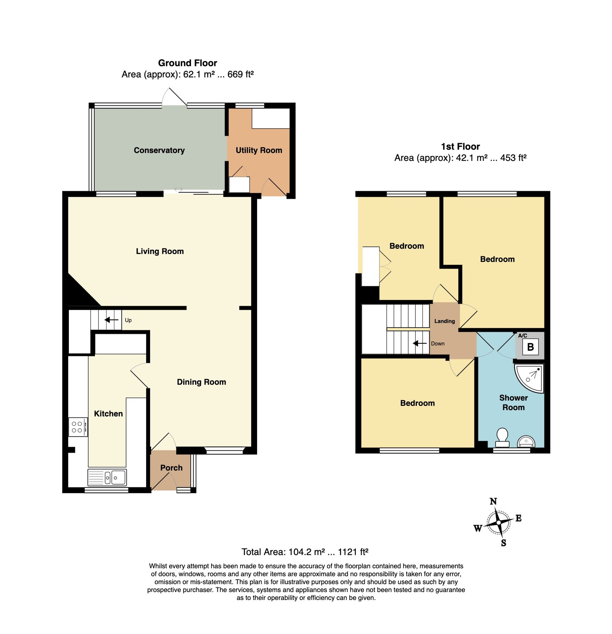 17 Vyvyan Drive, Newquay floorplan