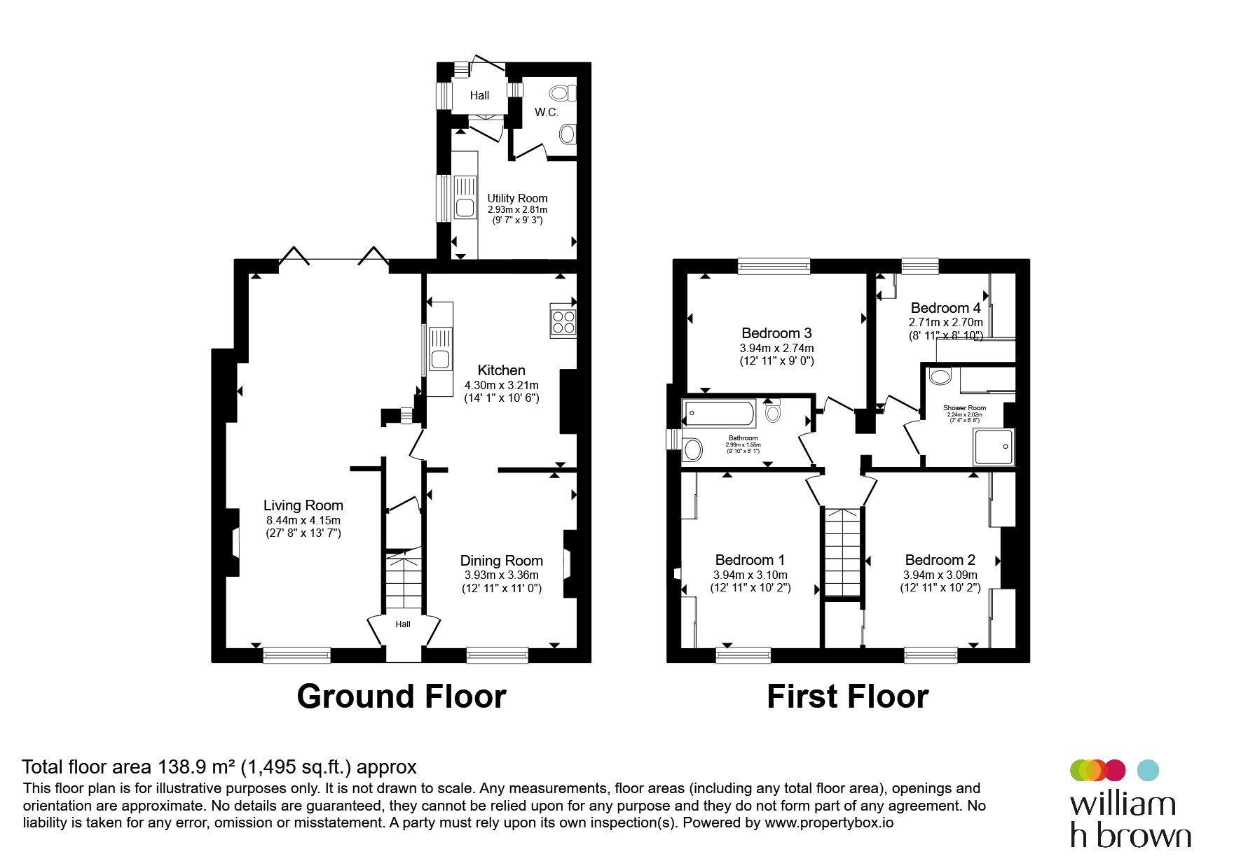9, Millers Close, Wellingborough floorplan