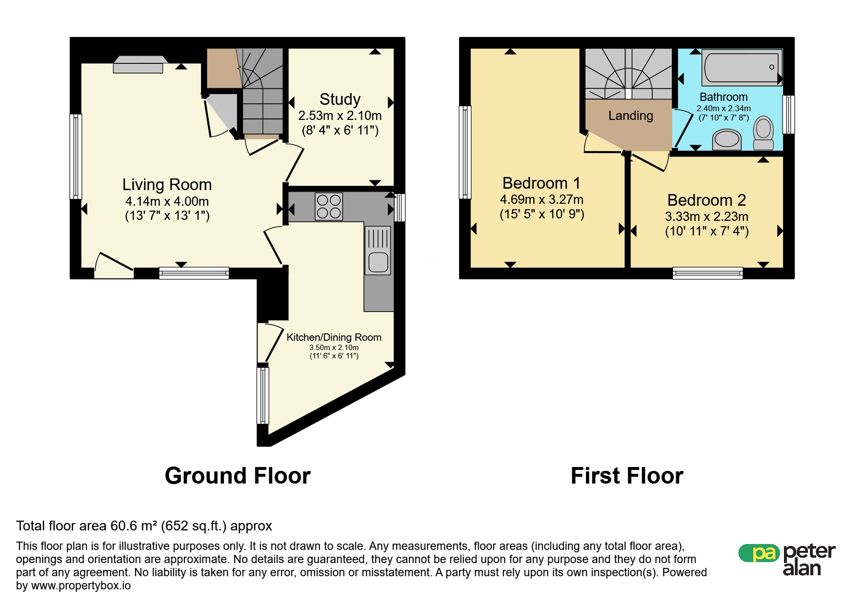1, Cobden Place, Merthyr Tydfil floorplan