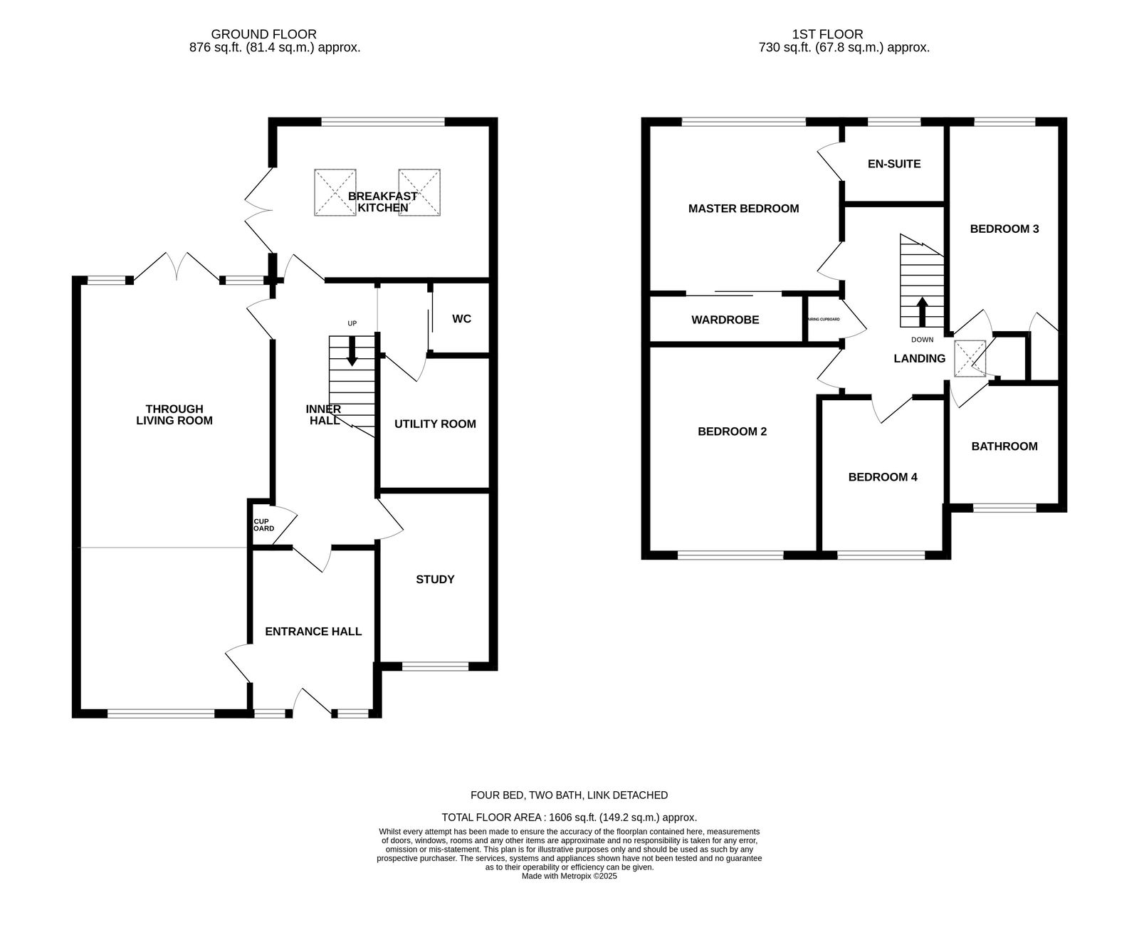 4,, Redcar Close, Stockport floorplan