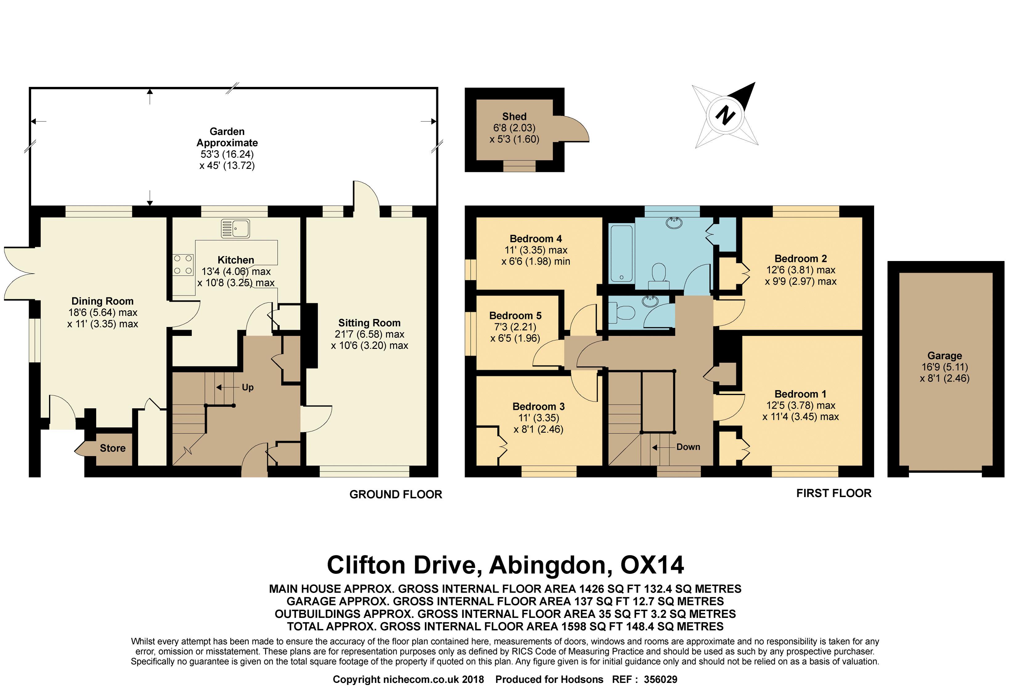 5 Bedrooms Semi-detached house for sale in Clifton Drive, Abingdon OX14