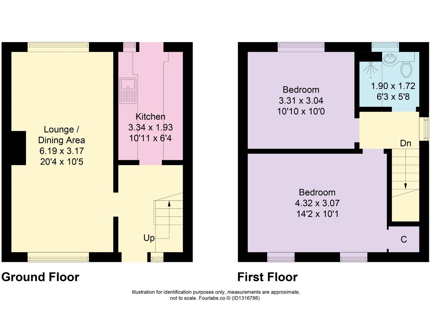 12, Balgarthno Street, Dundee floorplan