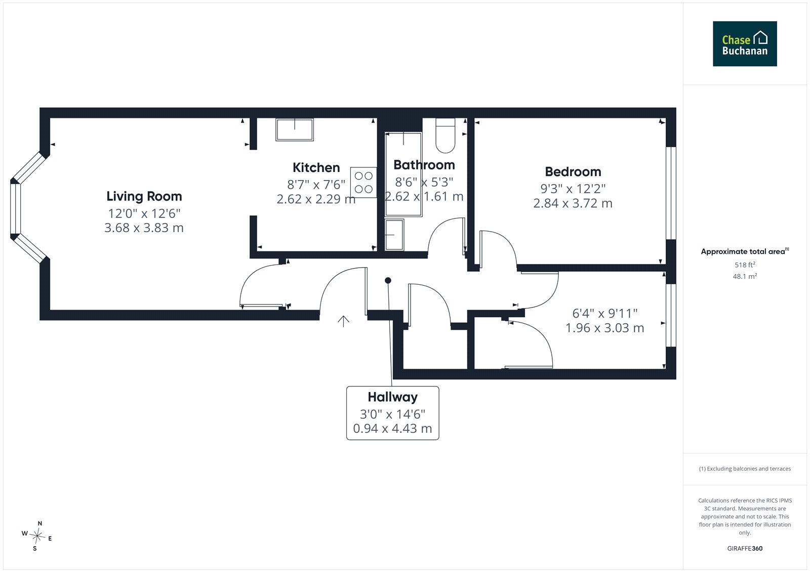 106, Varsity Drive, Twickenham floorplan