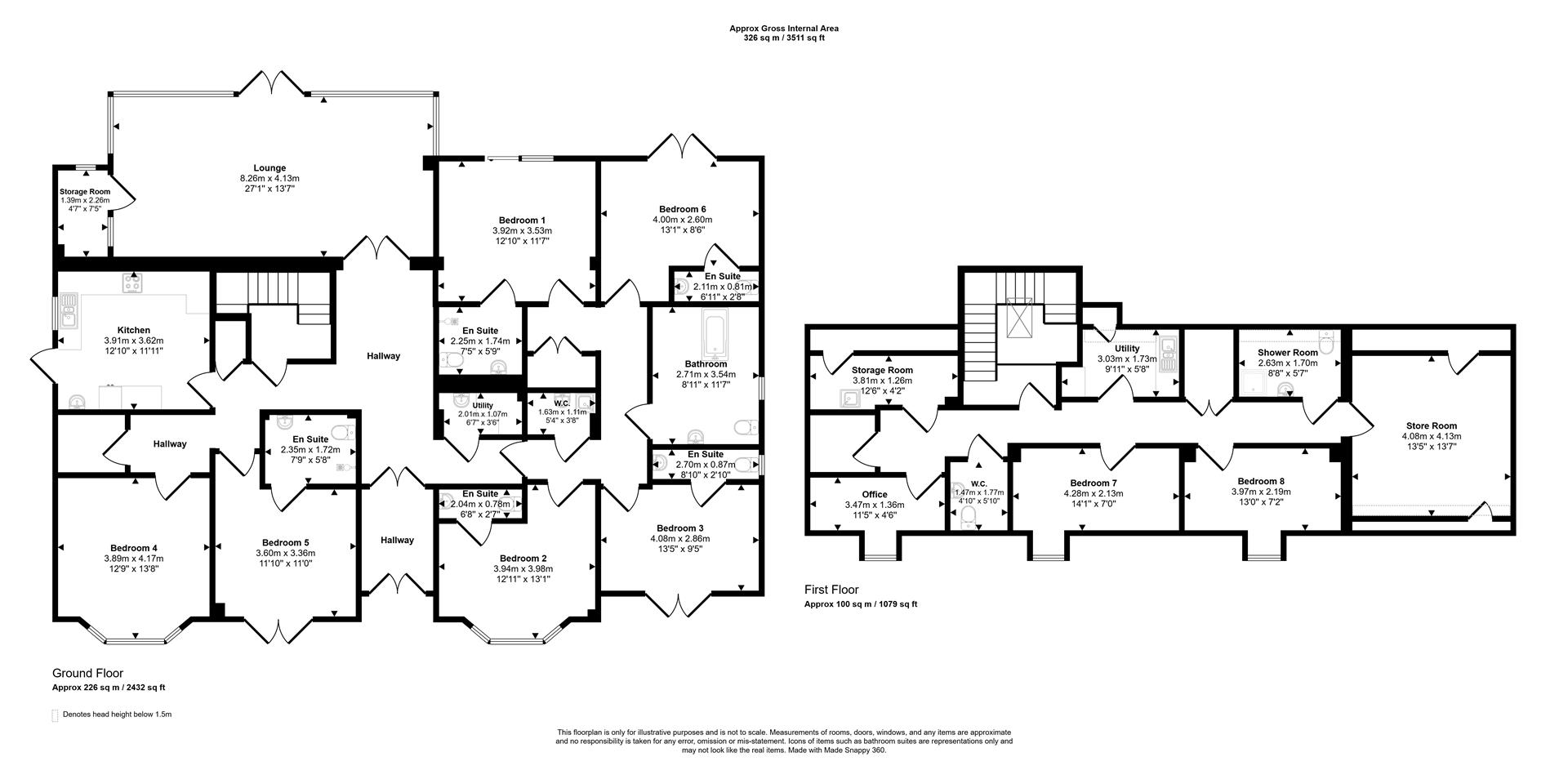 Shalom House, 113, Nun Street, Haverfordwest floorplan