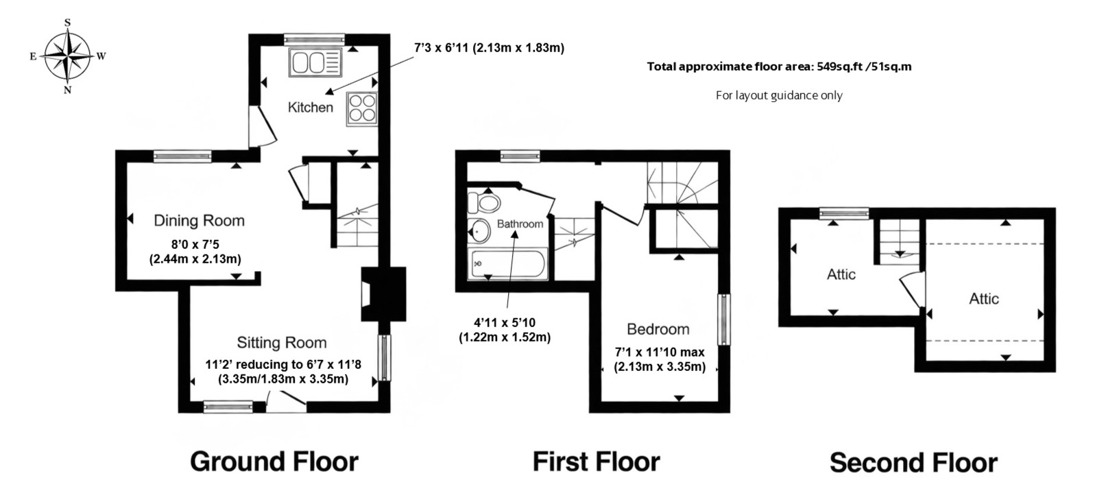 1 St. Marys Lane, Wadhurst floorplan
