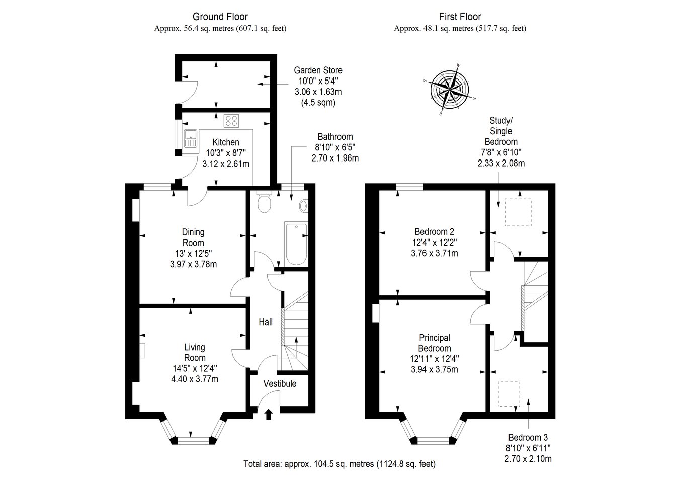 Corra Linn, Toll Road, Anstruther floorplan