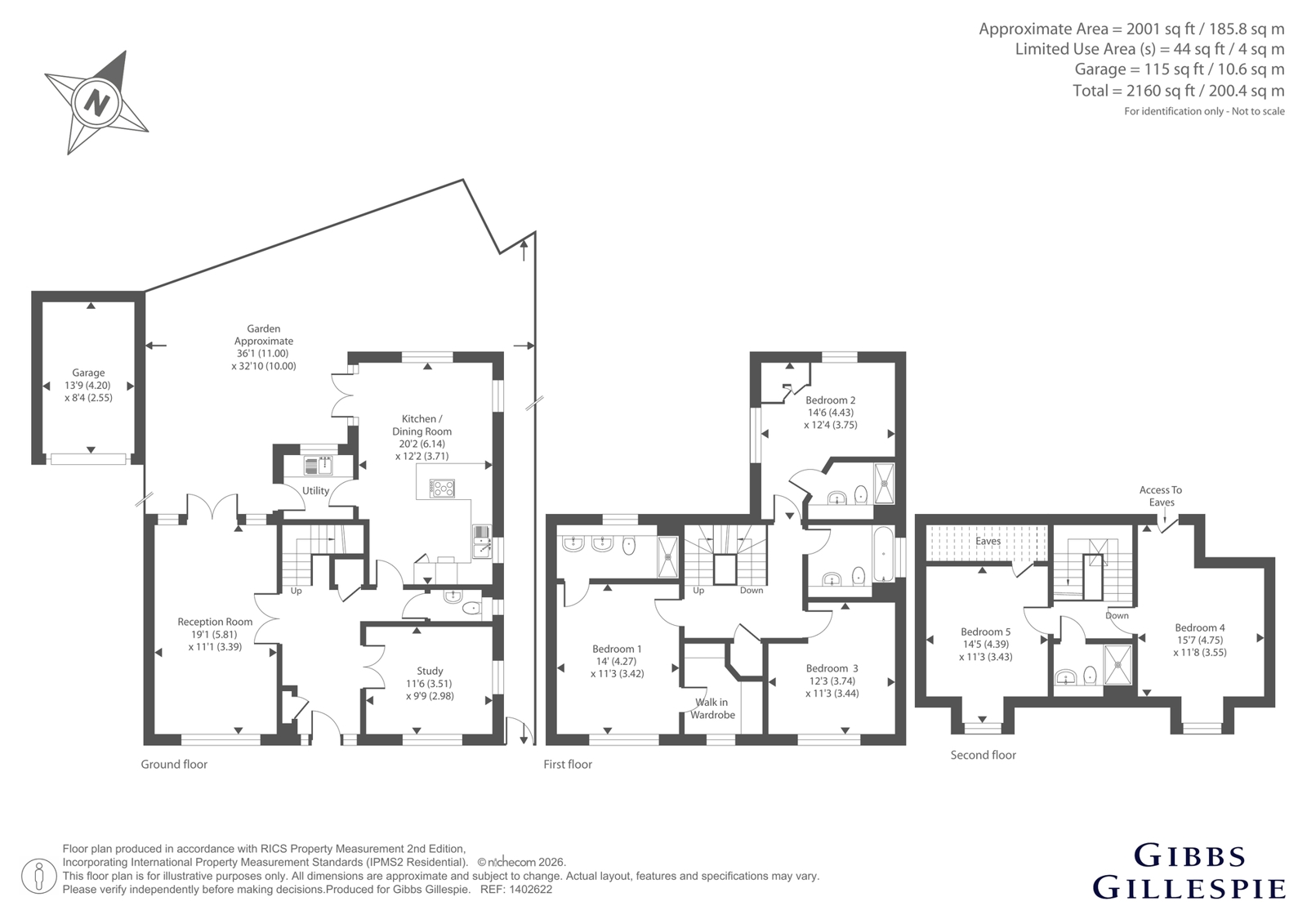 9, Truesdales, Uxbridge floorplan