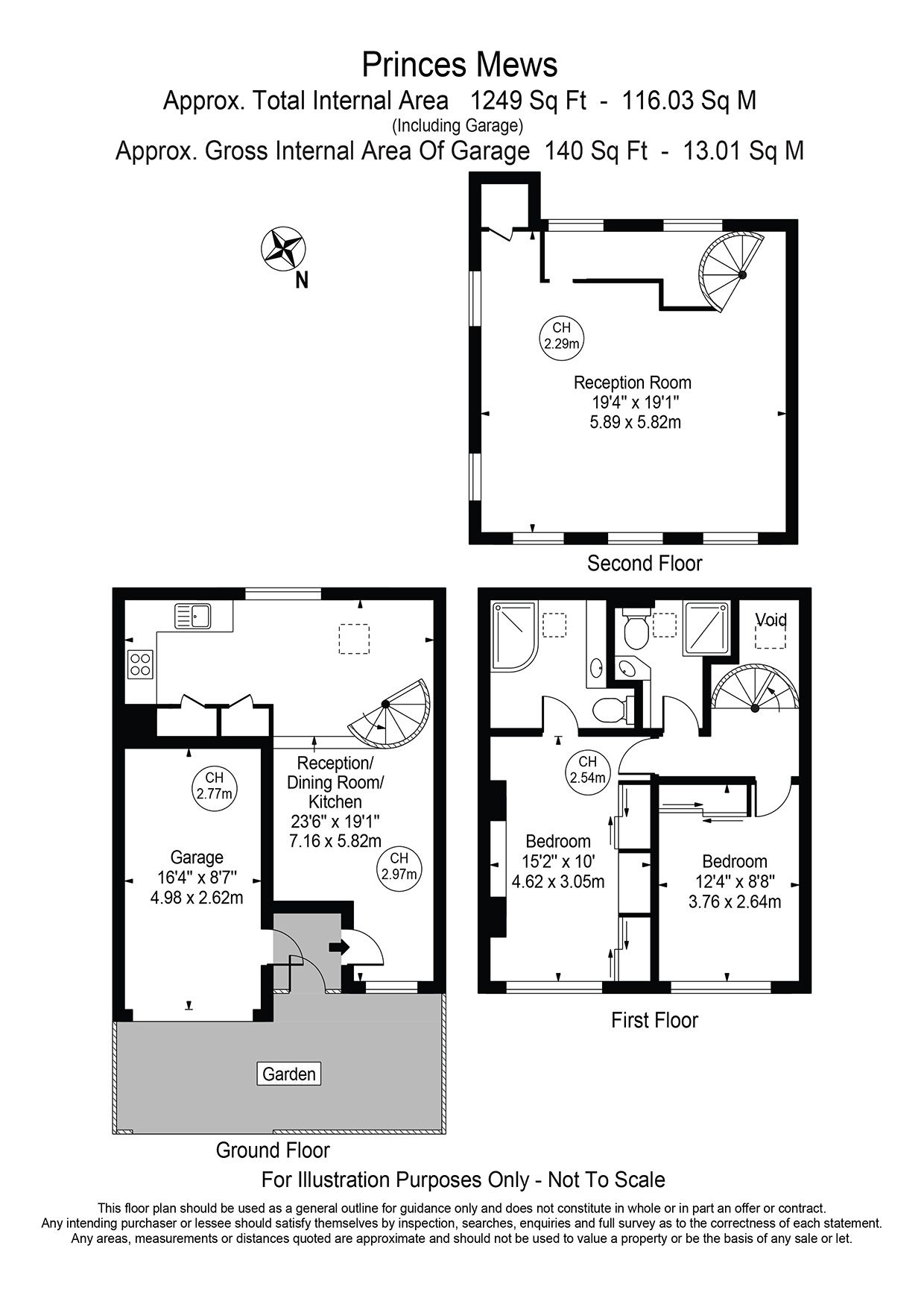 1 Princes Mews, London floorplan