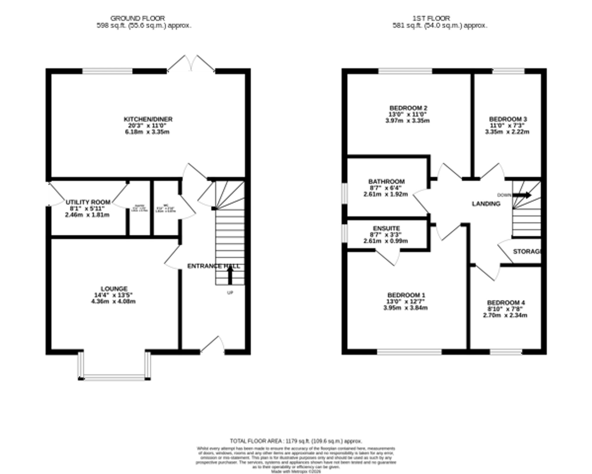 7 Cooks Lane, Wigston floorplan