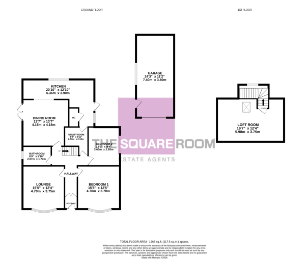 5 Tevarren,, Carr Lane, Hambleton floorplan