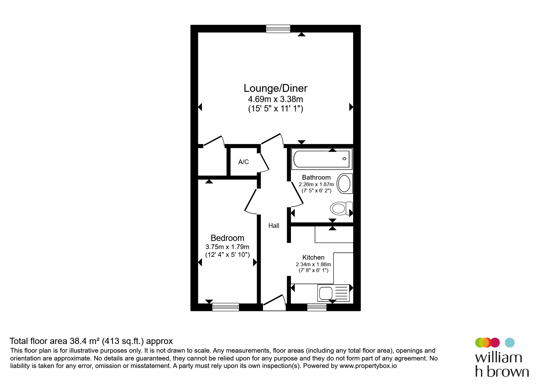 40, Church Mews, Wisbech floorplan
