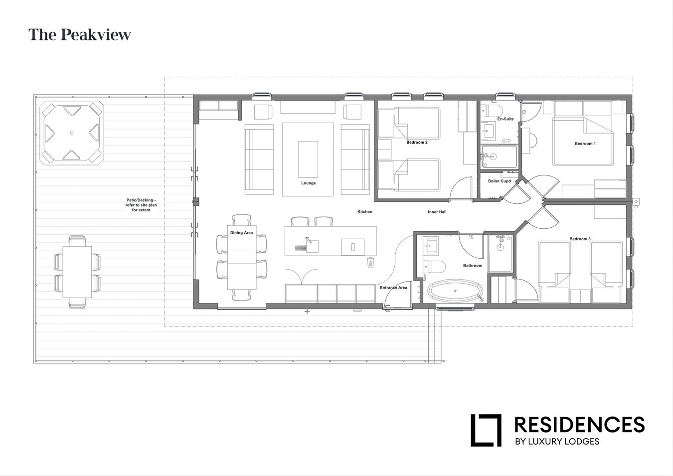 Seasons Holidays, 101 Peak View, Peakview, Whitbarrow Residences, Penrith floorplan