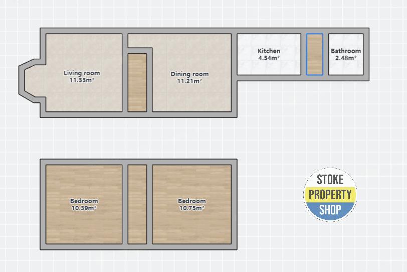 382, Leek Road, Stoke-on-Trent floorplan
