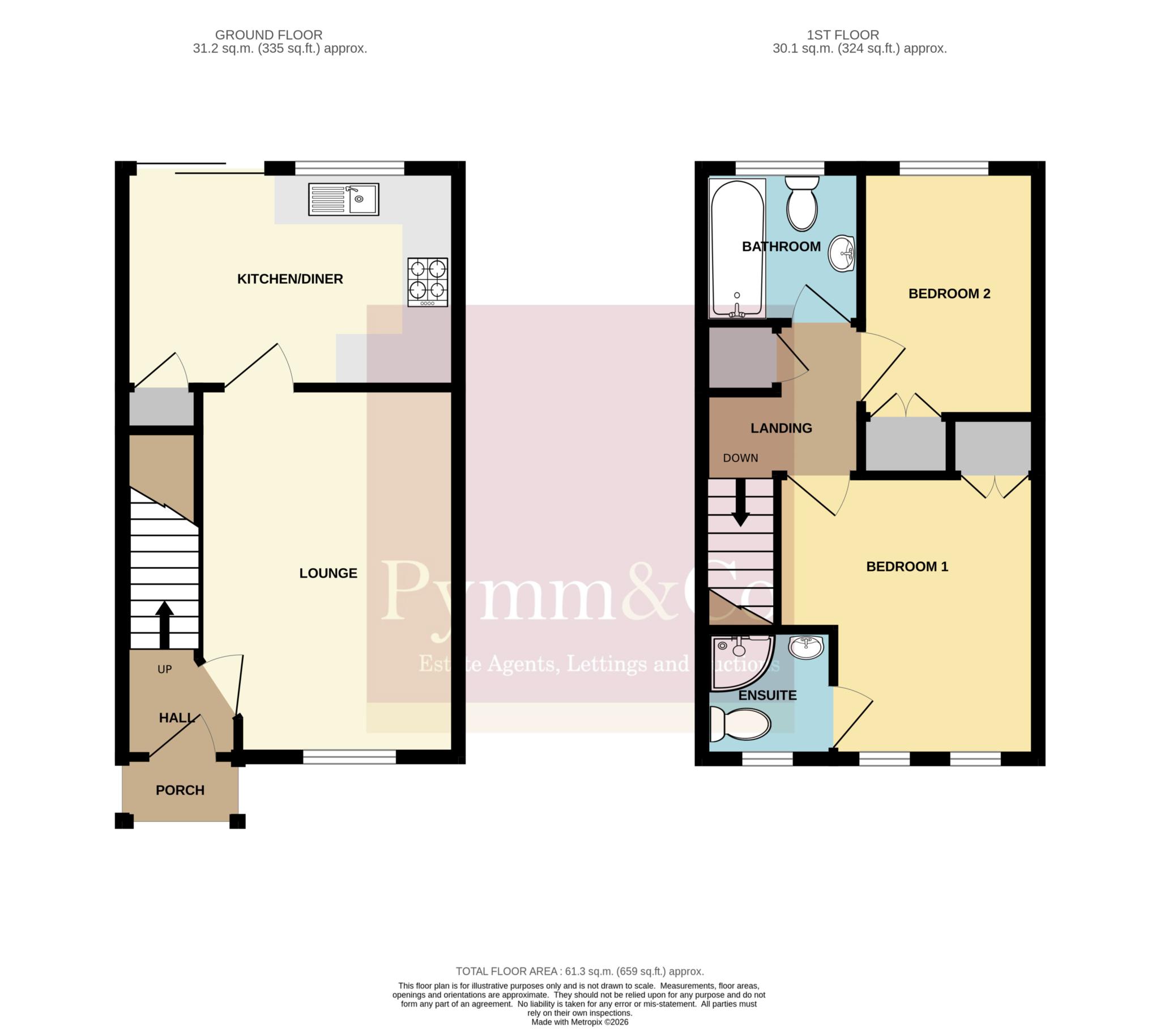 42, Bunyan Close, Norwich floorplan