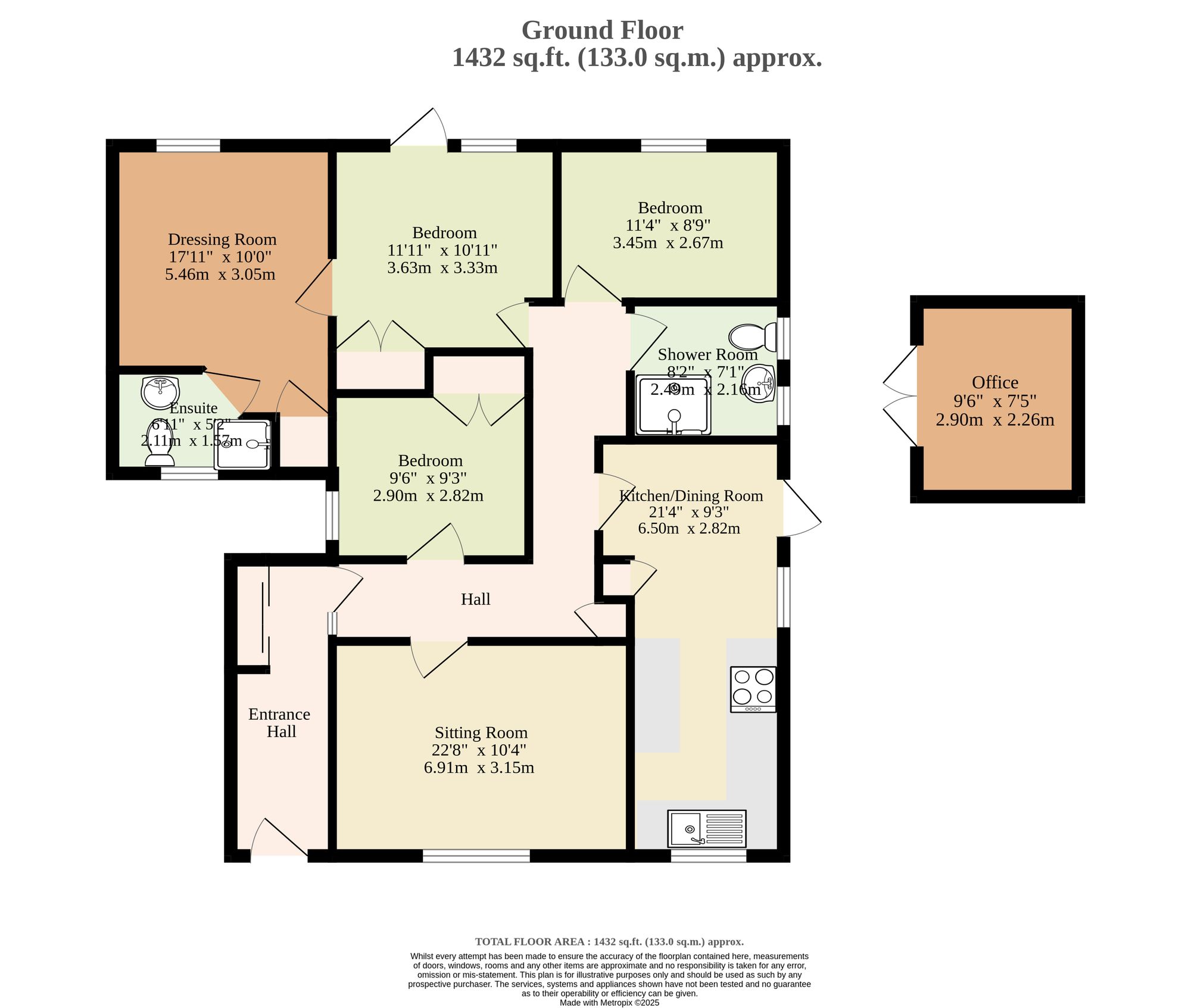 10 Waveney Road, Bungay floorplan