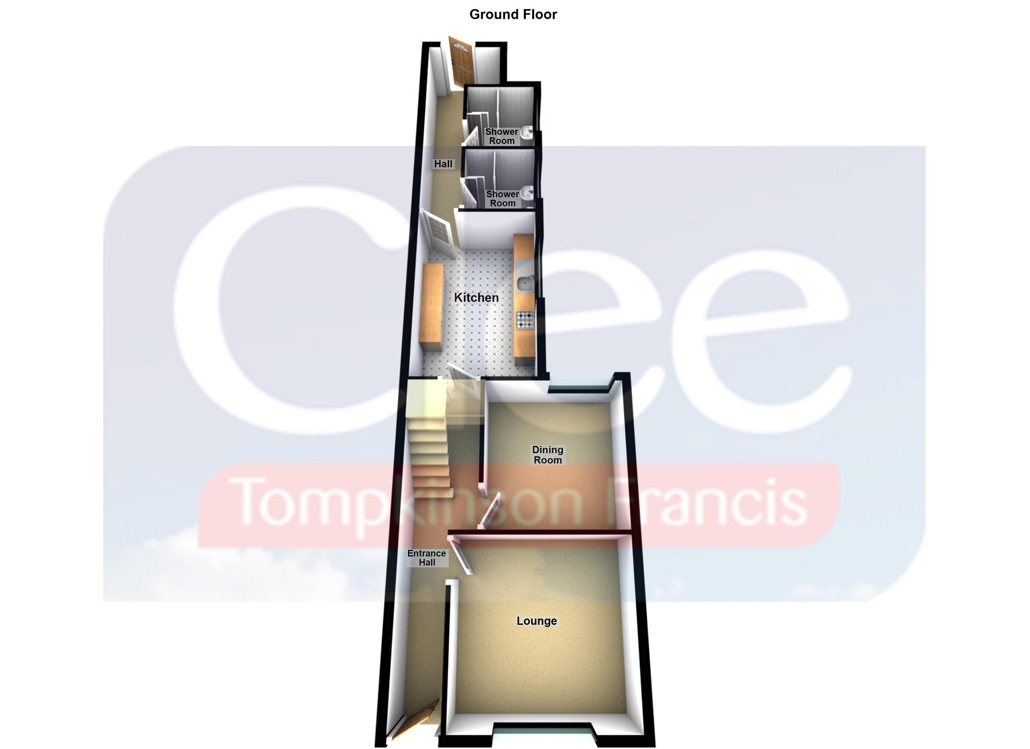 1, Rodney Street, Swansea floorplan