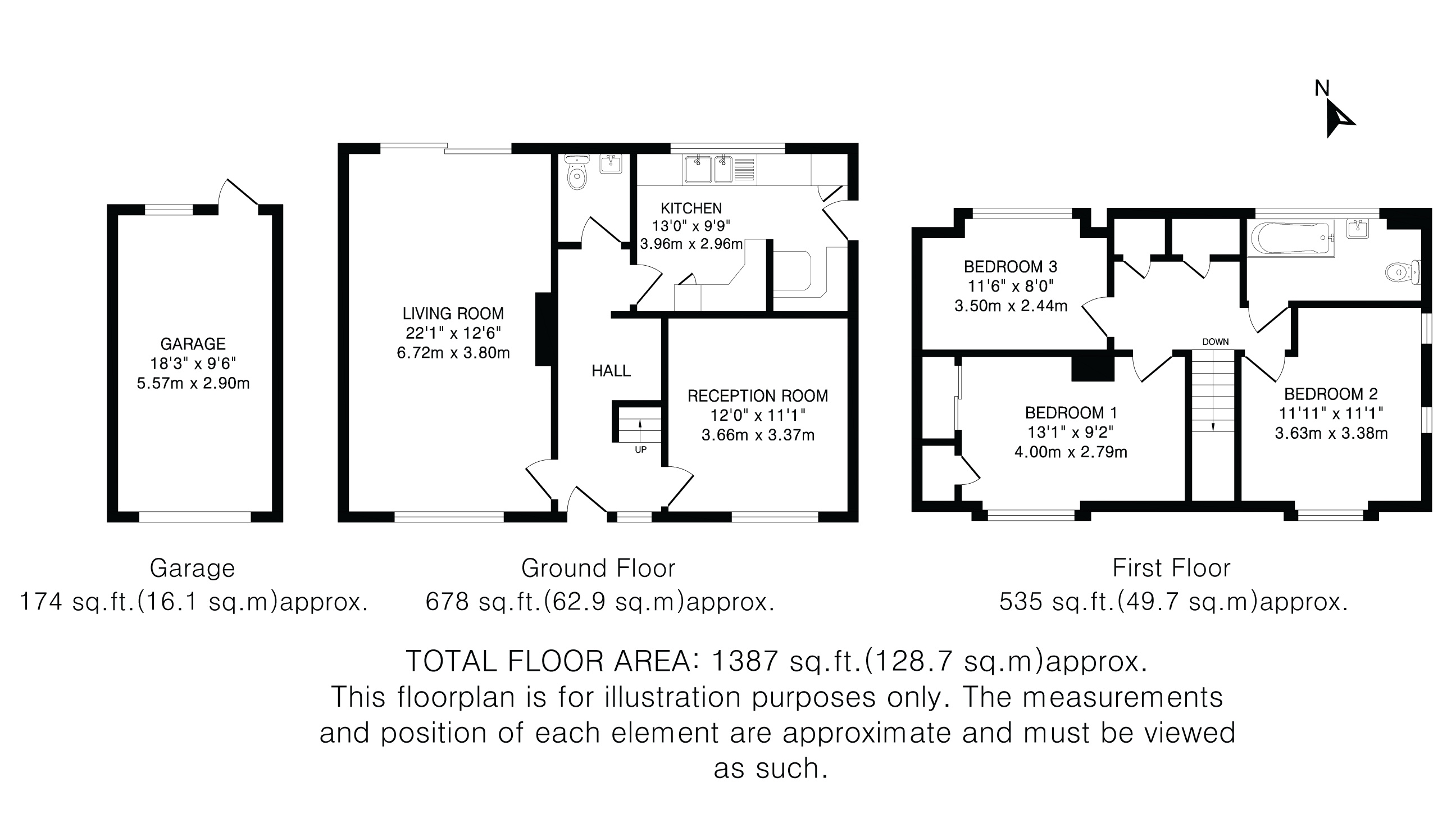 1, Cedar Way, Berkhamsted floorplan