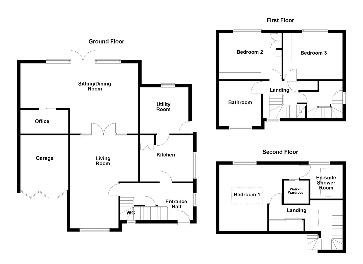 16, Hedley Crescent, Wakefield floorplan