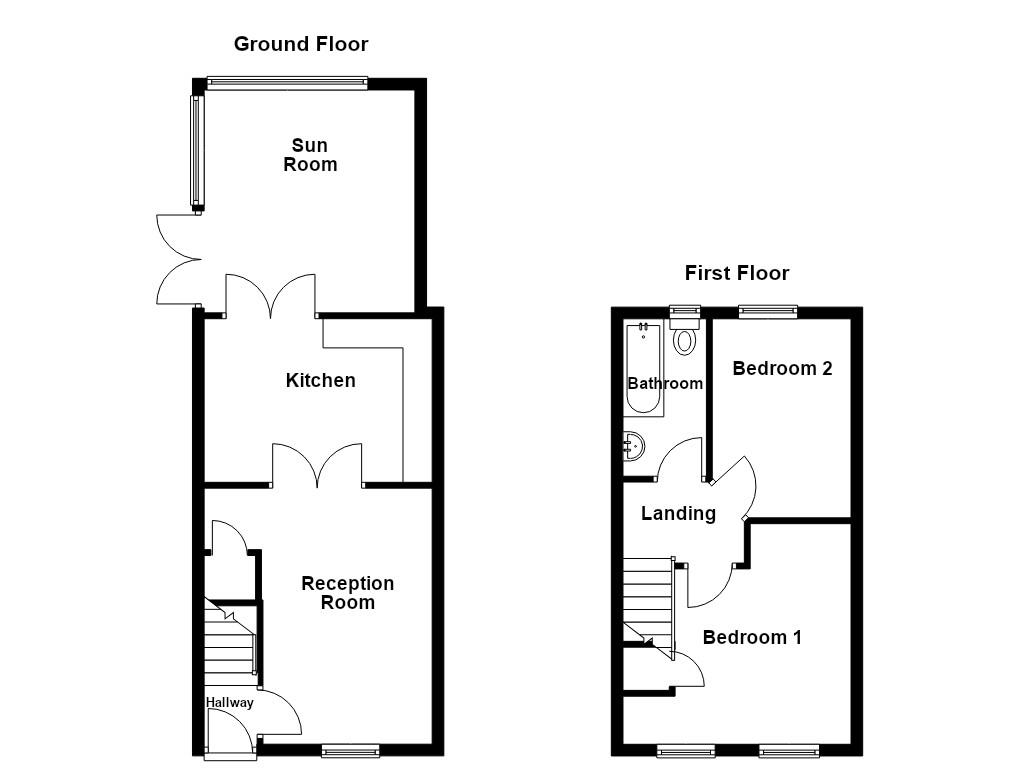 34, Lisbon Drive, Burnley floorplan