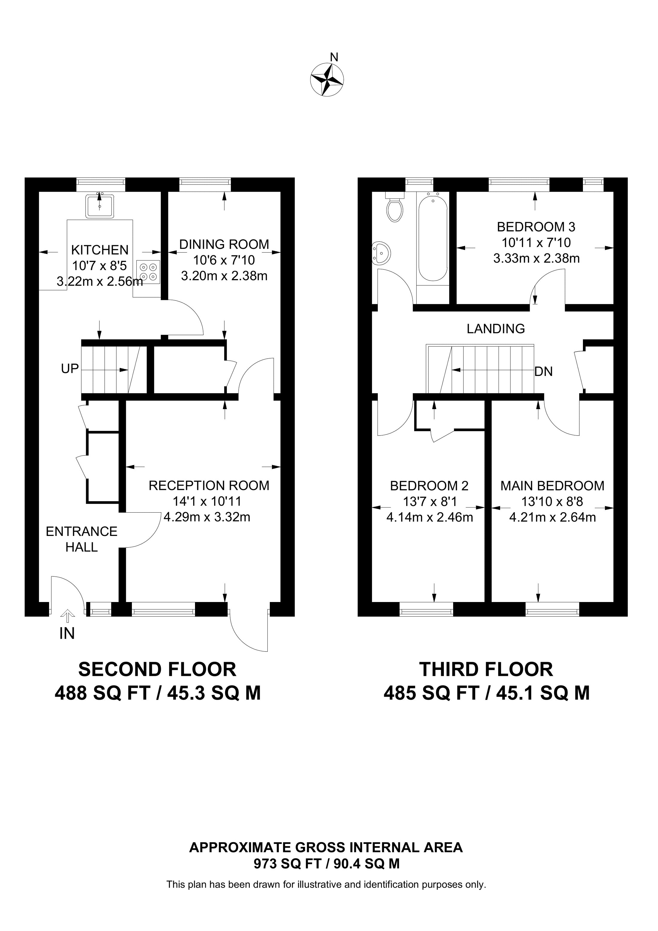 Amina Way, Bermondsey floorplan