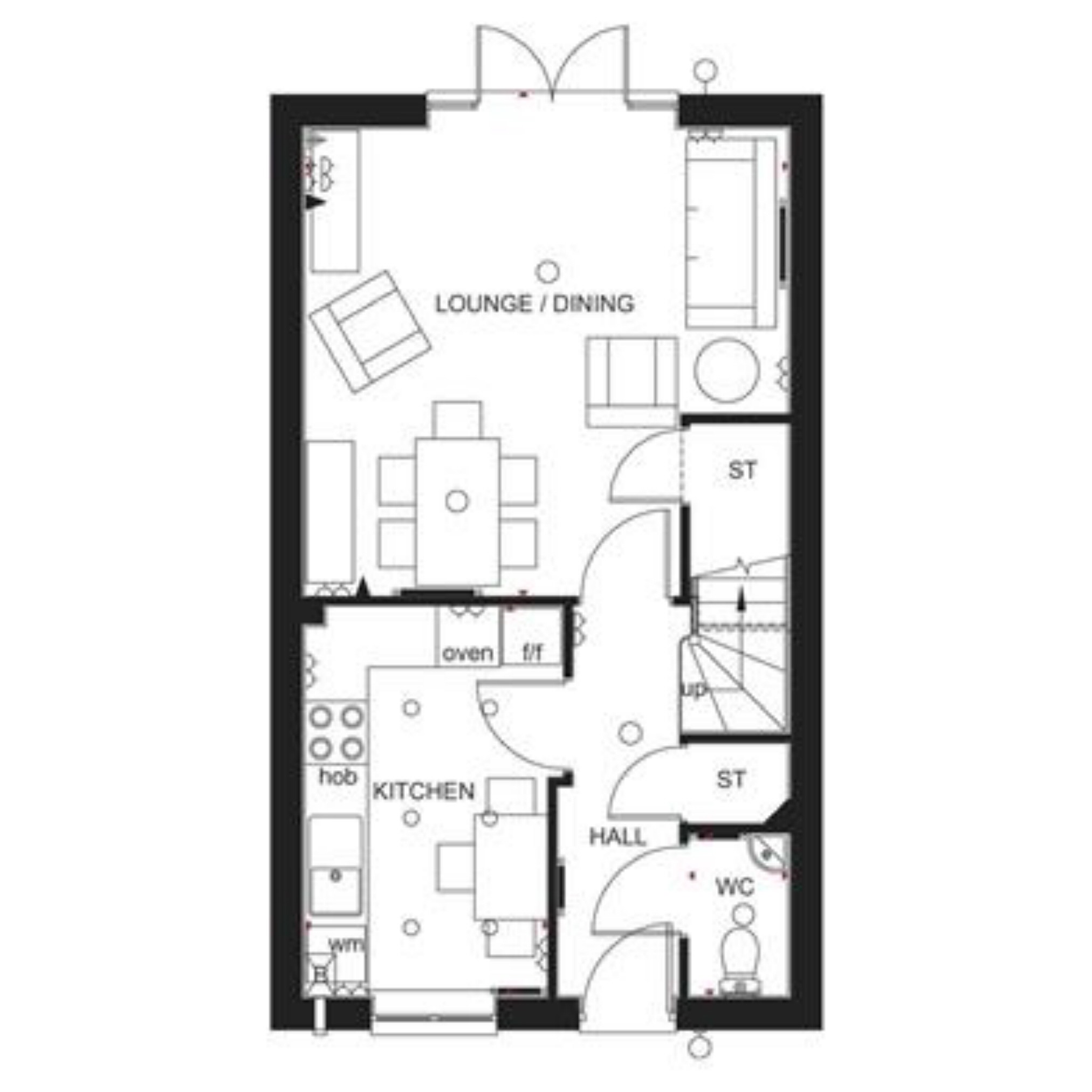 3 Bedrooms Semi-detached house for sale in Meadow View, Watchfield, Oxfordshire SN6