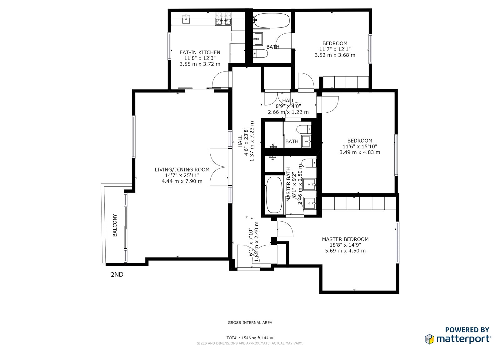 3 Bedrooms Flat to rent in Gloucester Avenue, London NW1